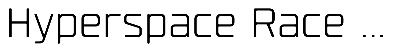 Hyperspace Race Capsule Variable